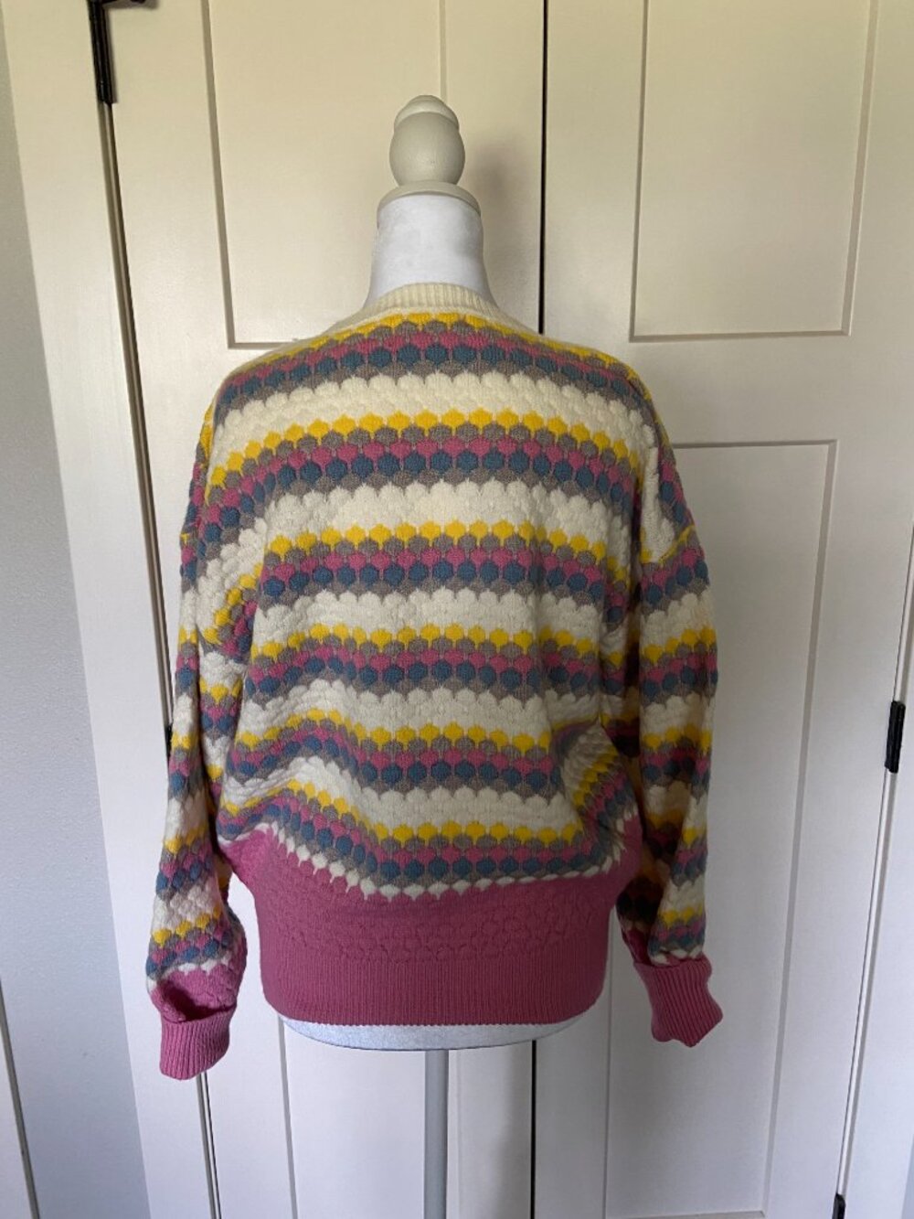 Absolutely Multi Color Pattern Knit Sweater Size Medium - Picture 3 of 4
